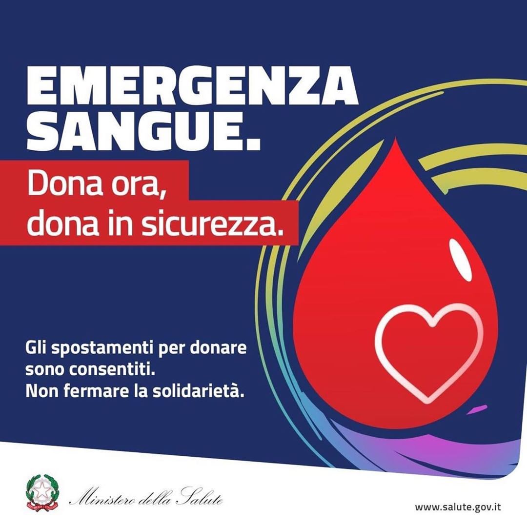 EMERGENZA SANGUE - COVID 19
